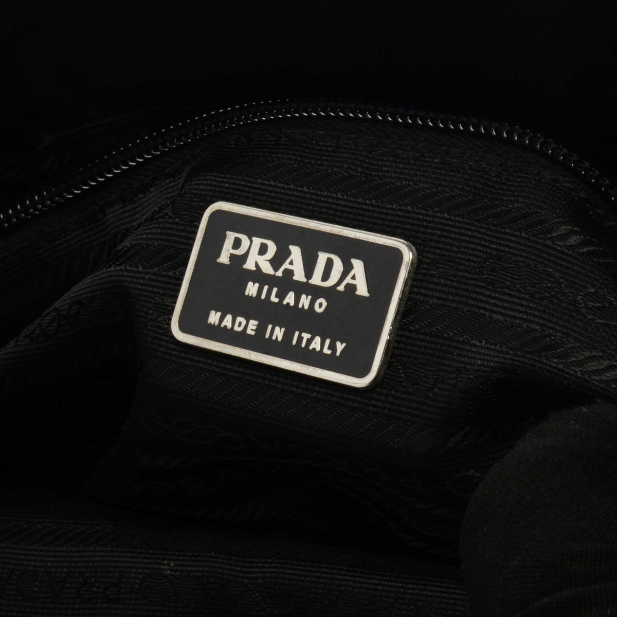 Prada Black Nylon City Tote