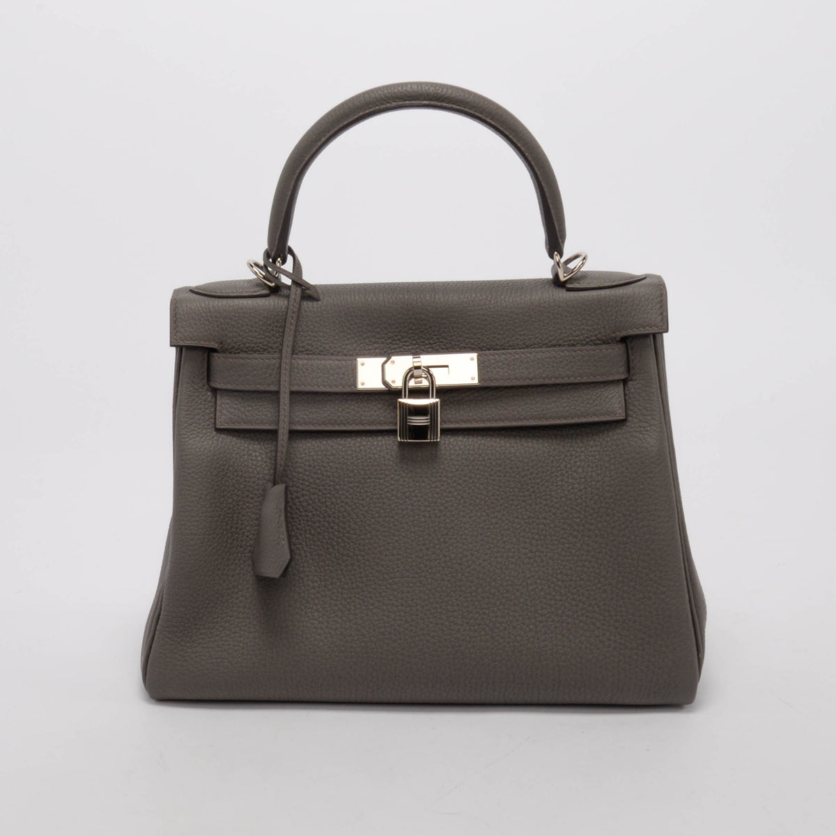 Hermes Gris Etain Togo Kelly 28