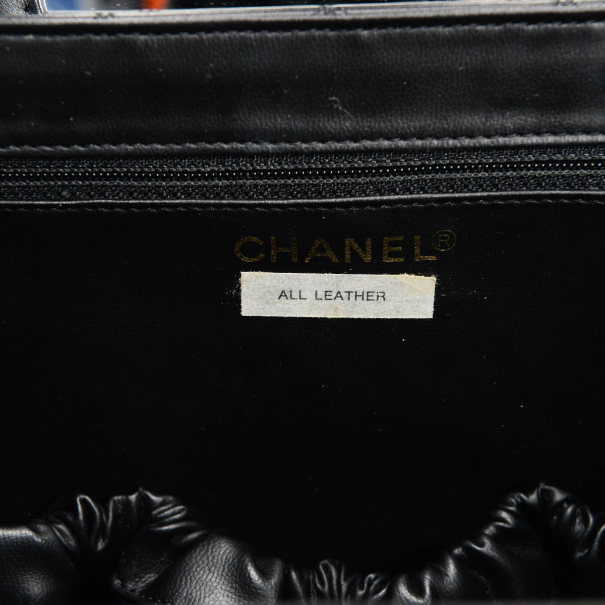 Chanel Black Quilted Lambskin CC Turnlock Vanity Case