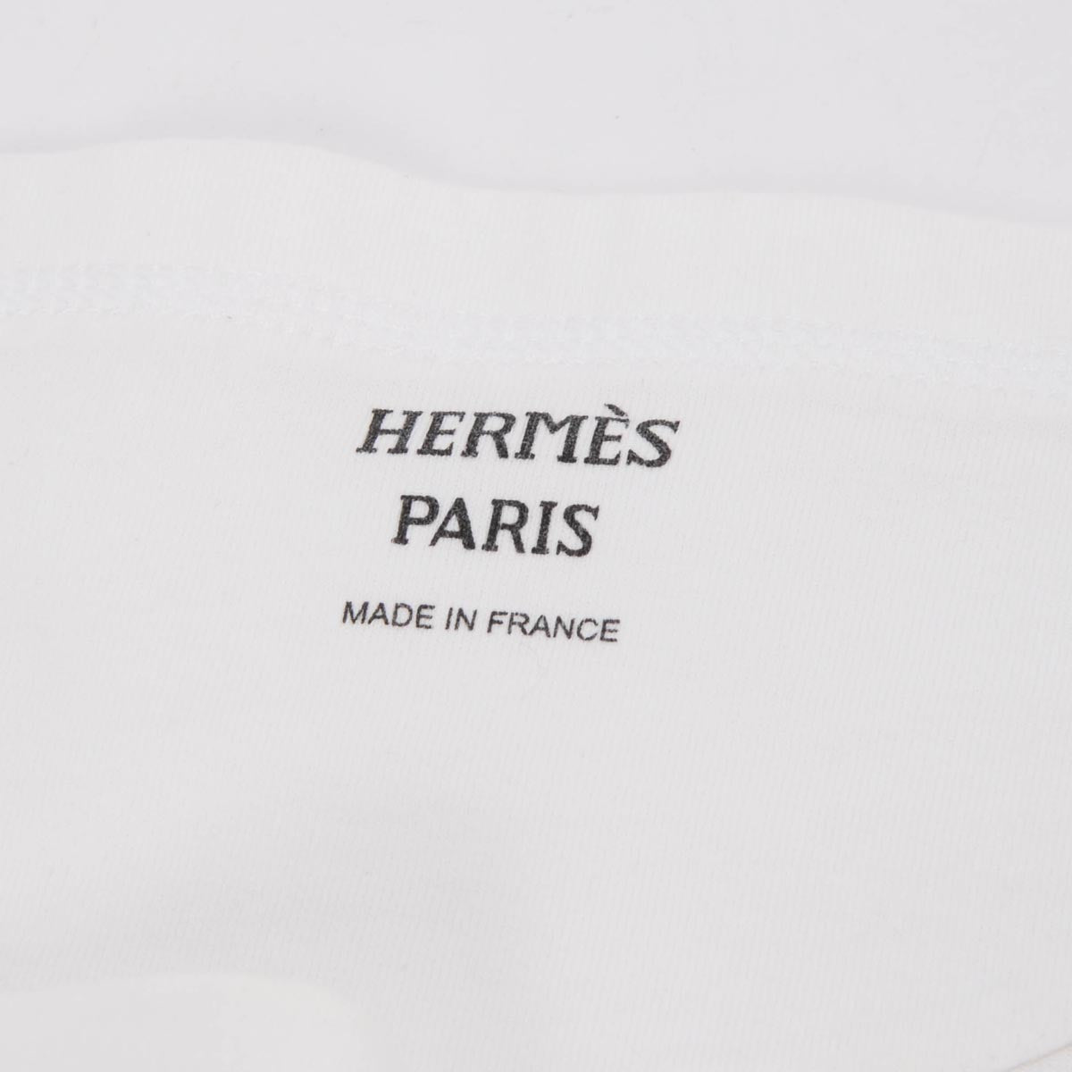 Hermes White Cotton Mosaique H Embroidered Tunic FR 40