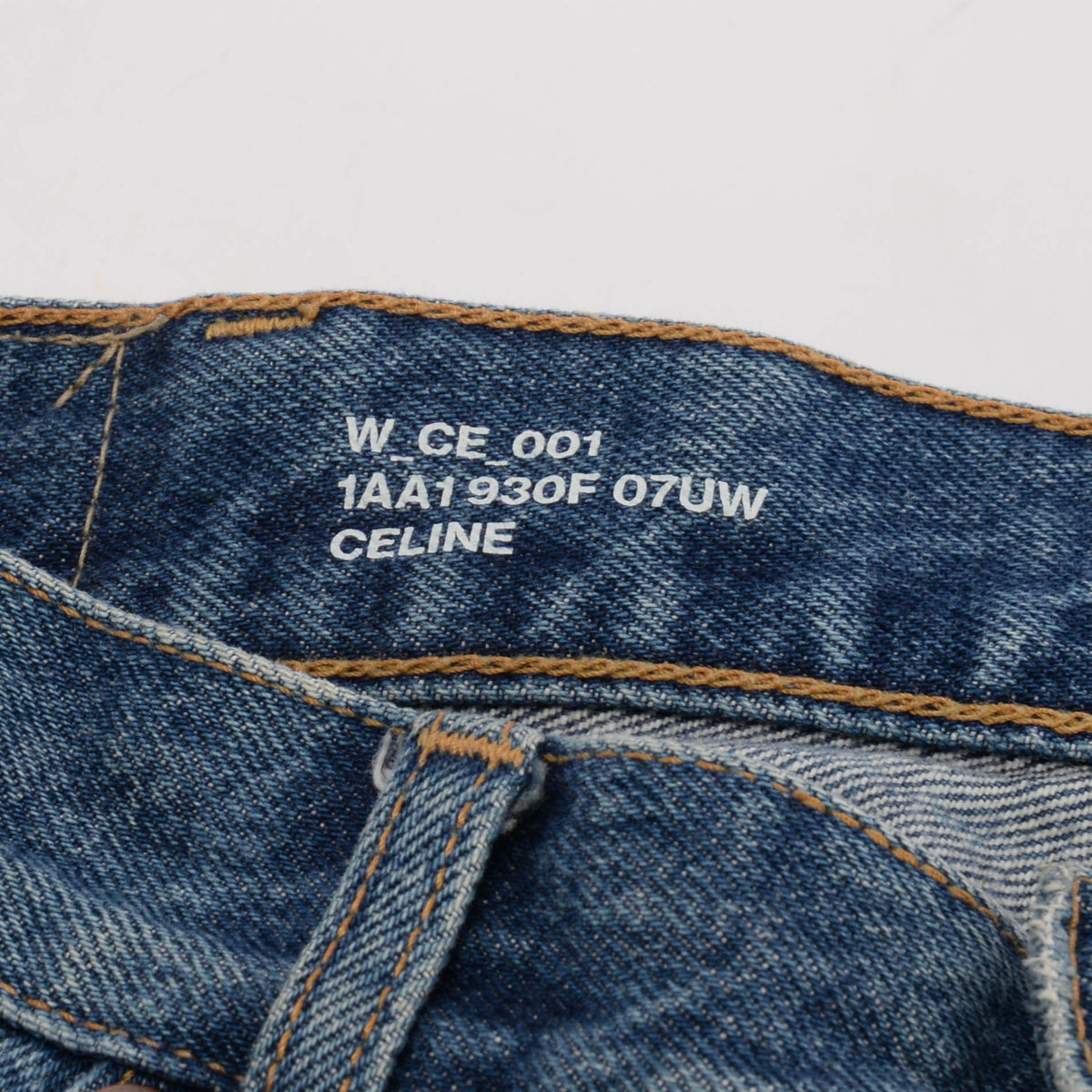 Celine Blue Denim Dylan Flared Jeans 27