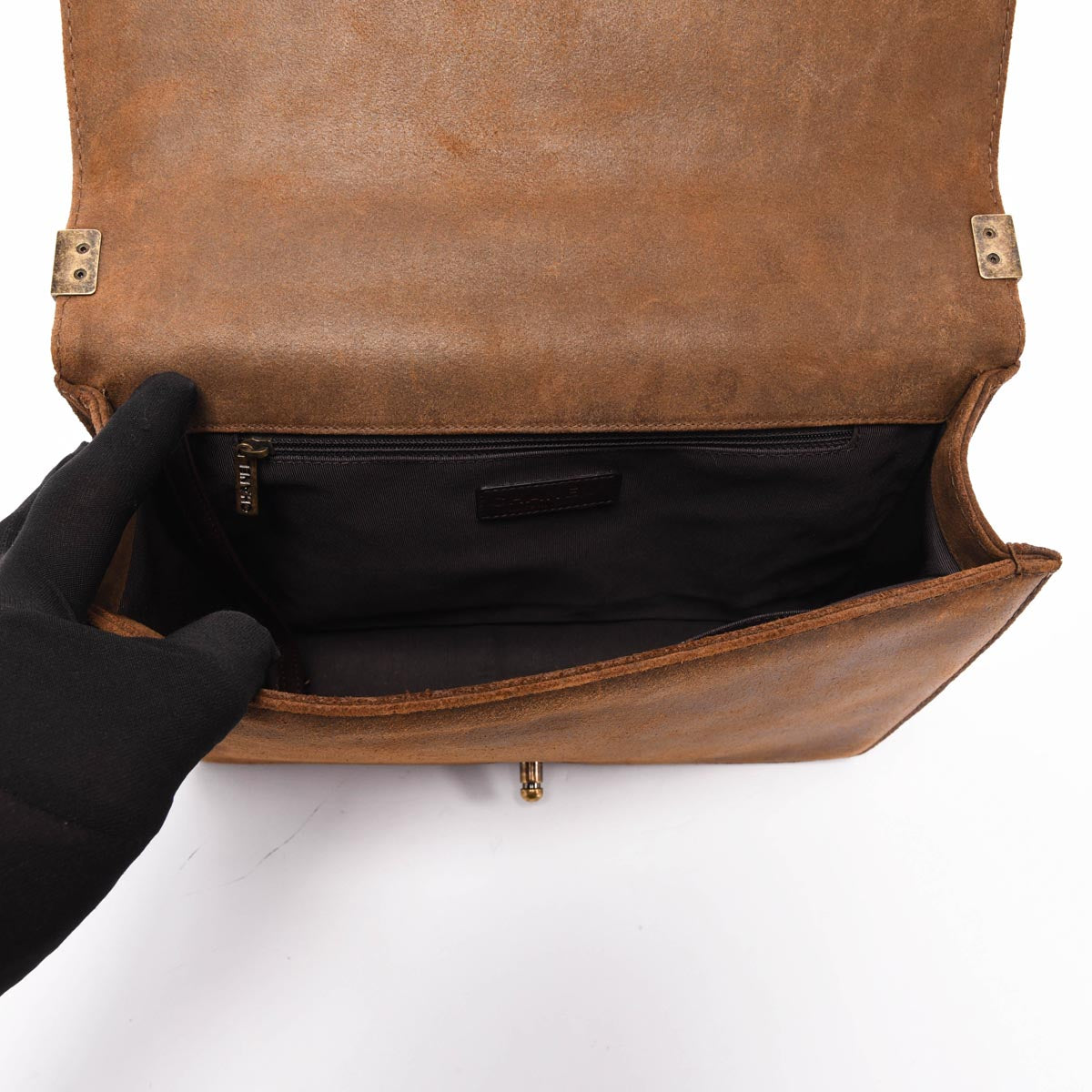 Chanel Burgundy Quilted Aged Calfskin Large Boy Bag