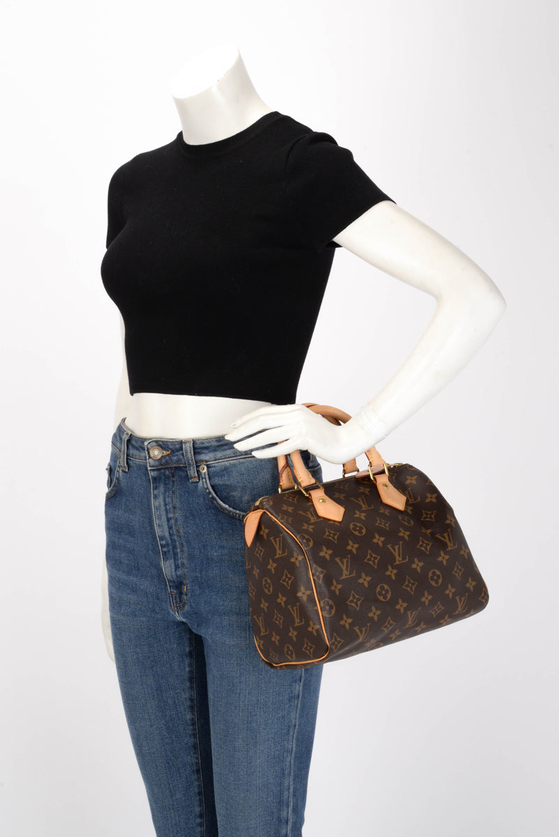Louis Vuitton Monogram Canvas Speedy 25