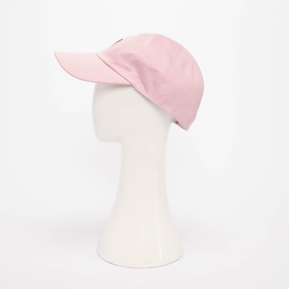 Hermes Pink Cotton Miles H Mors Cap