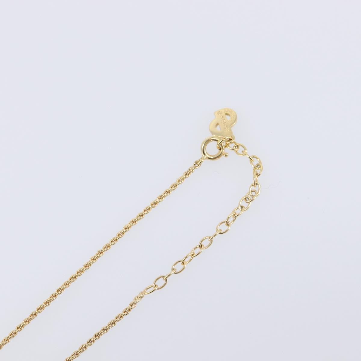 Dior Vintage Gold Tone Crystal Pendant