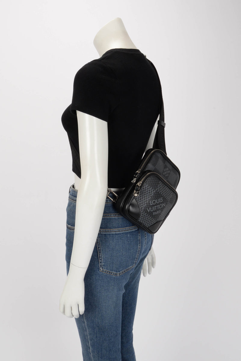 Louis Vuitton Damier Graphite Amazone 3D Sling Bag