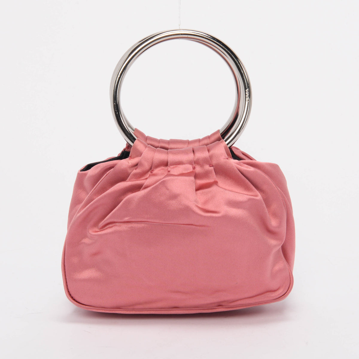 Prada Rosa Satin Raso Wrist Bag