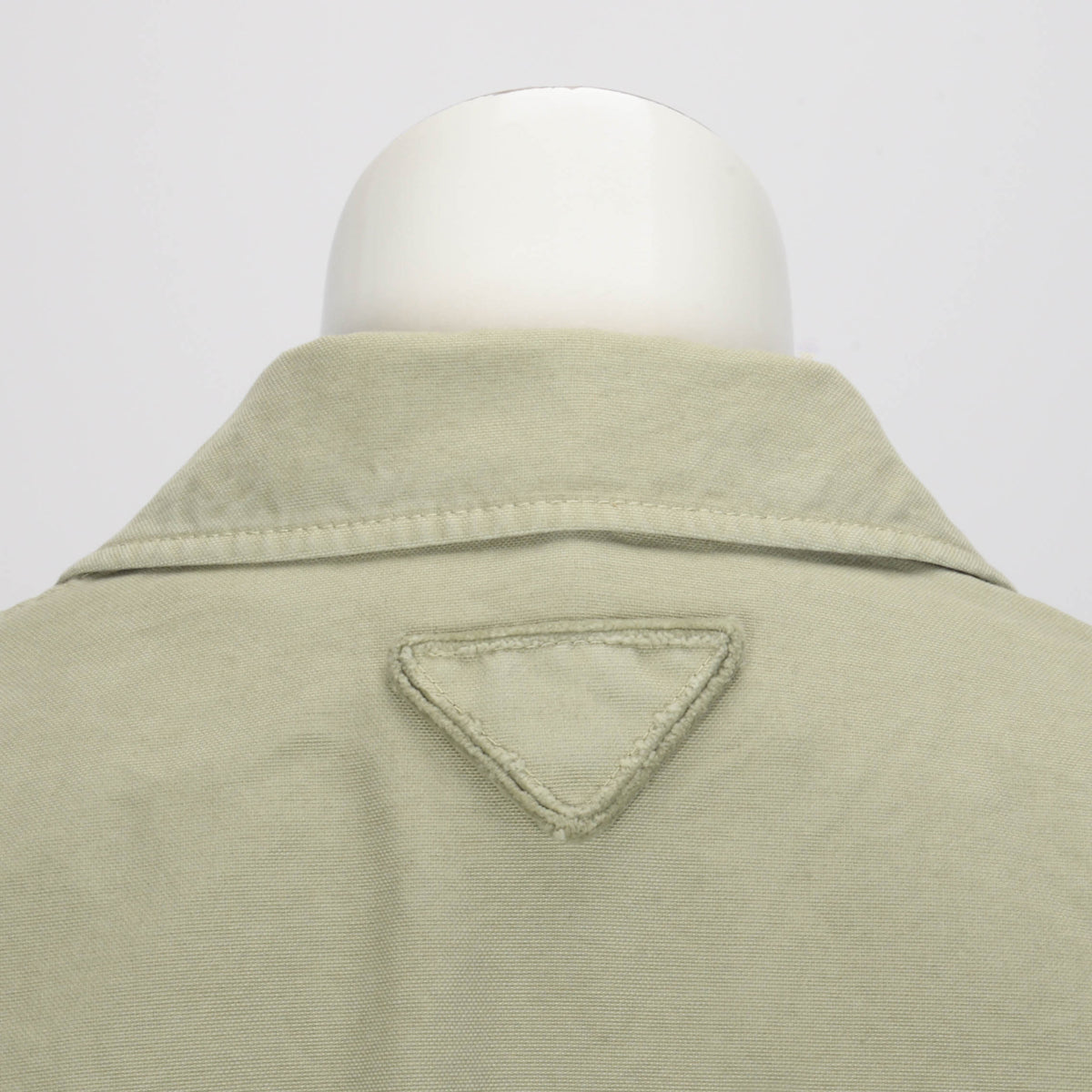 Prada Agave Old Canvas Anorak Jacket IT 38