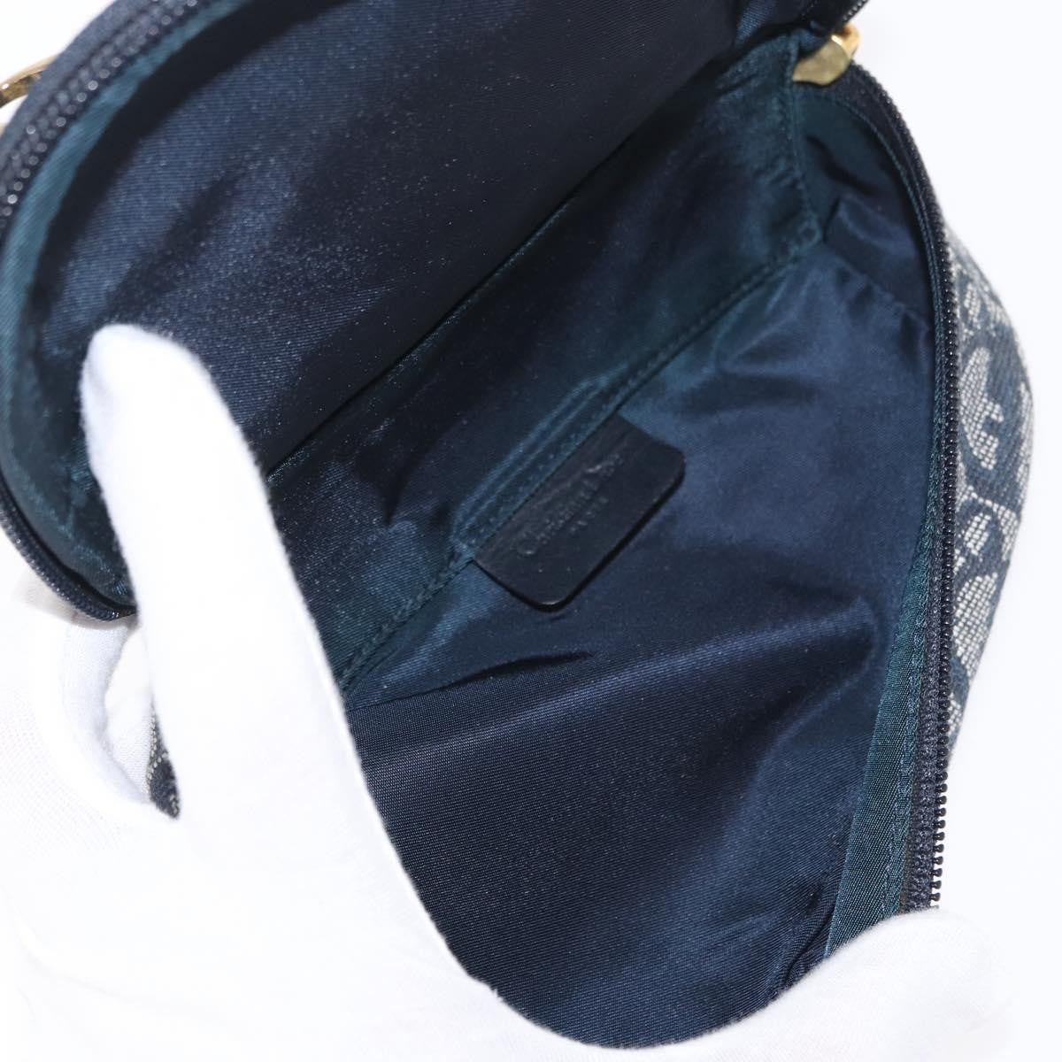Dior Blue Diorissimo Saddle Cosmetic Pouch
