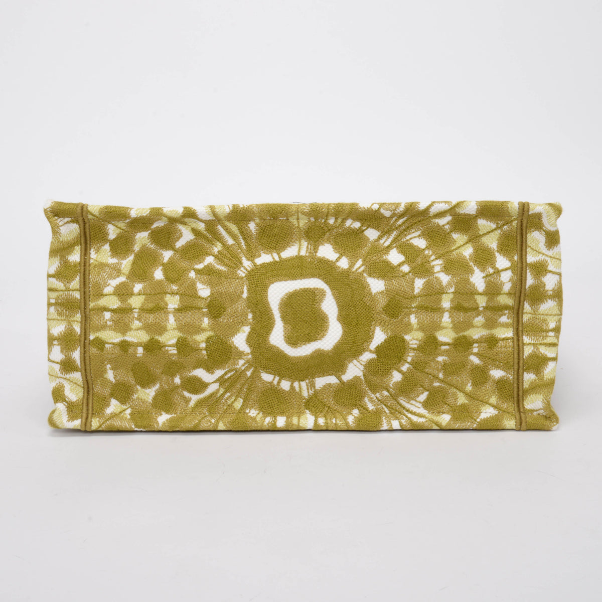 Dior Green Tie Dye Canvas Medium Book Tote