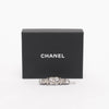 Chanel Gunmetal Crystal CC Star Hair Clip - Blue Spinach
