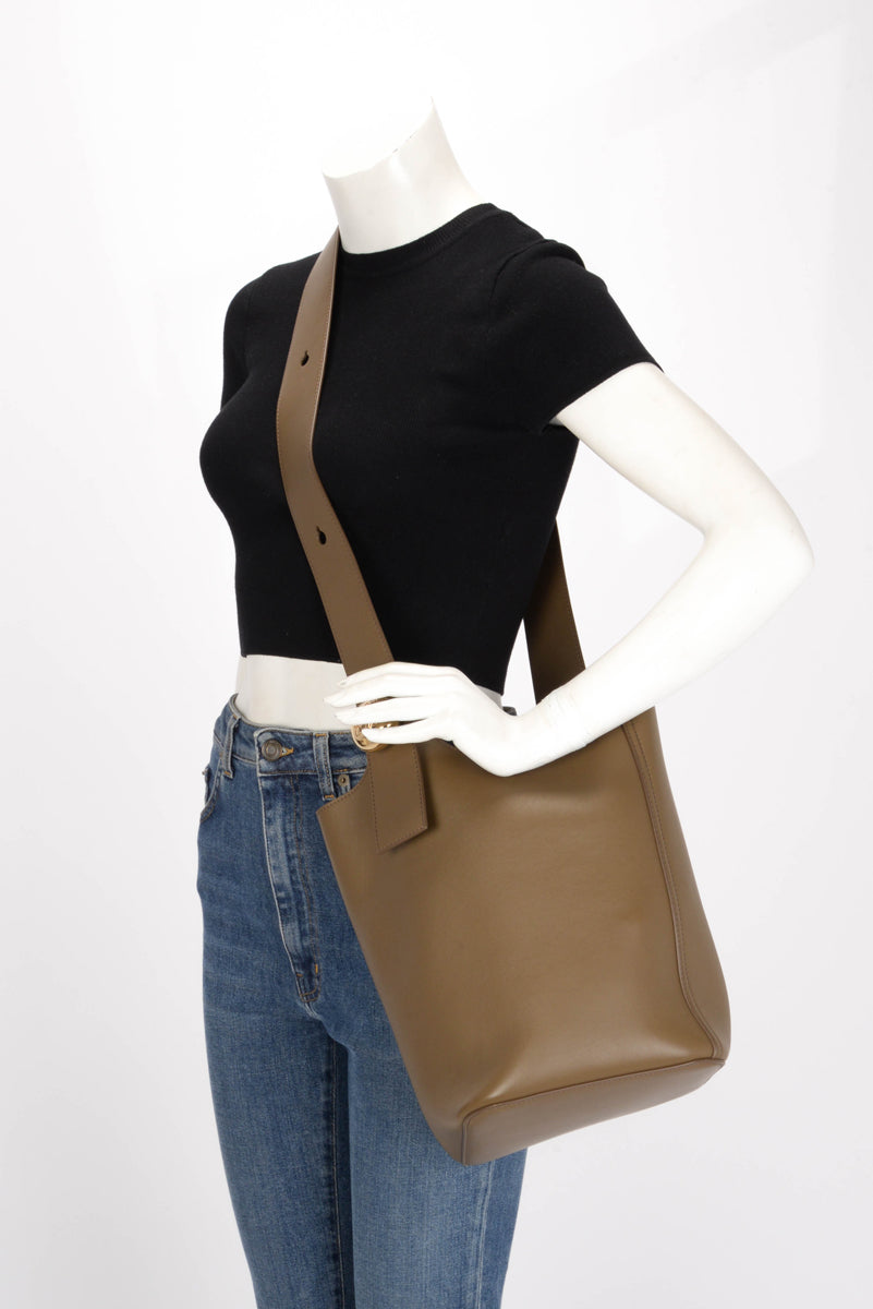 Loewe Tundra Calfskin Medium Pebble Bucket Bag