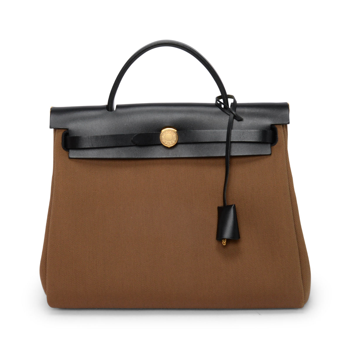 Hermes Alezan & Noir Military Canvas & Hunter Herbag Zip 31