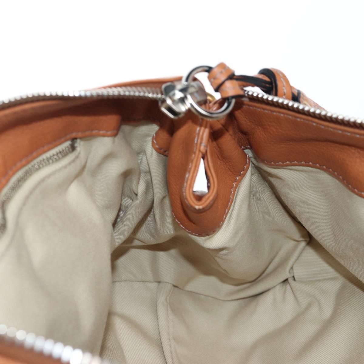 Chloe Cognac Leather Medium Paddington Bag