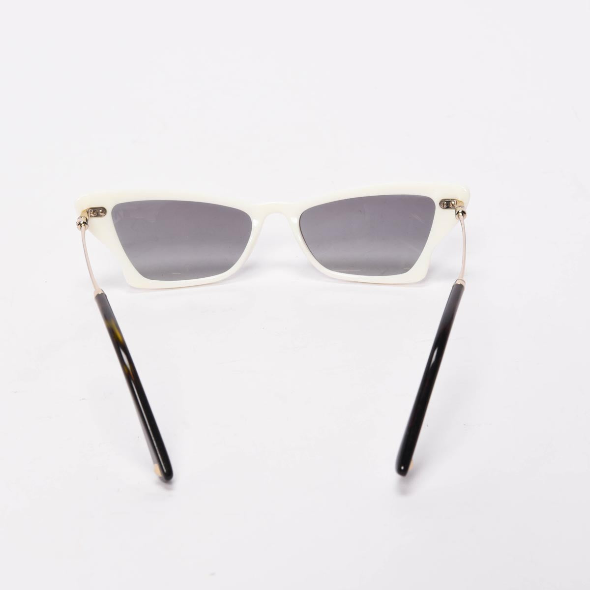 Valentino Ivory Cat Eye Sunglasses