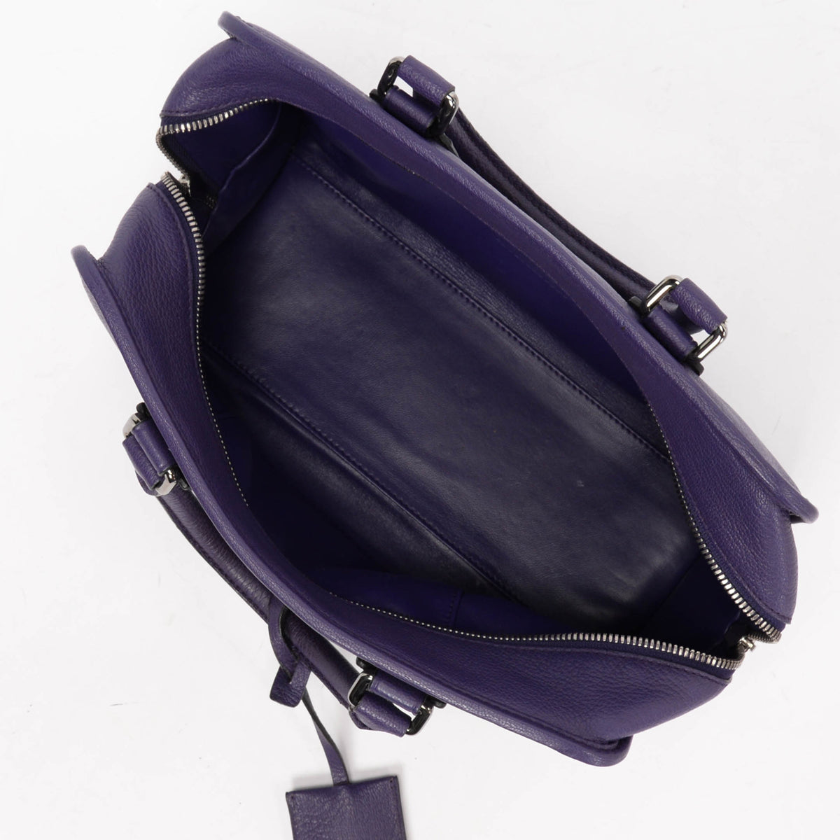 Loewe Purple Calfskin Amazona 28 Bag
