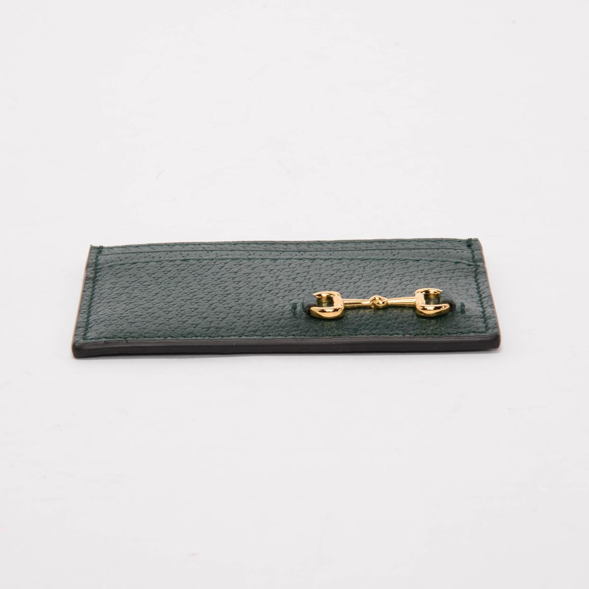 Gucci Dark Green Horsebit 1955 Card Case & Playing Cards