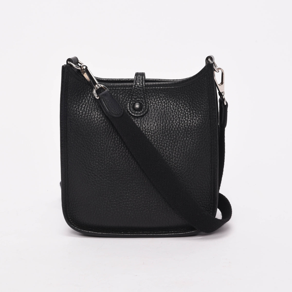 Hermes Black Clemence Evelyne TPM Bag