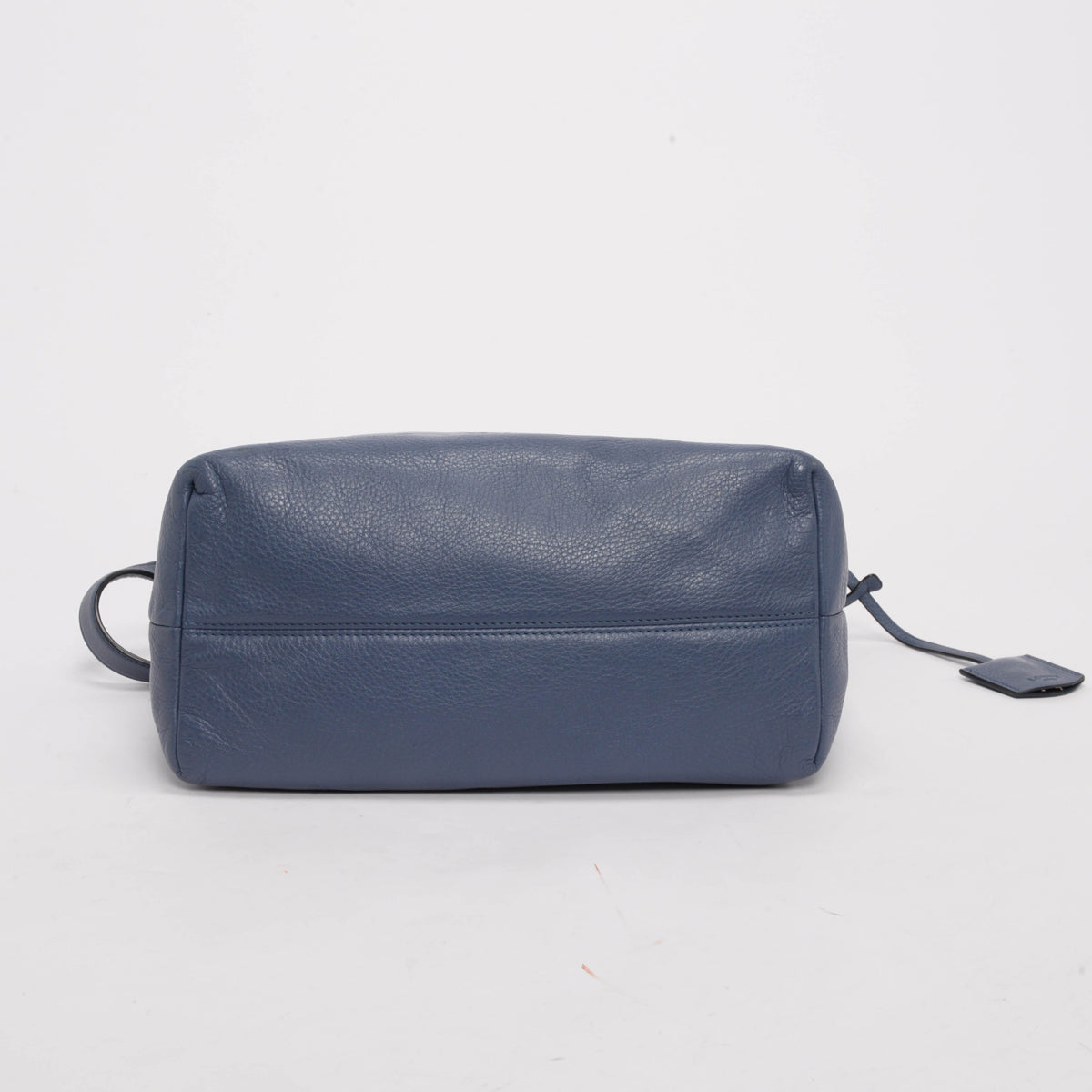 Loewe Blue Grained Calfskin Heritage Hobo Shoulder Bag