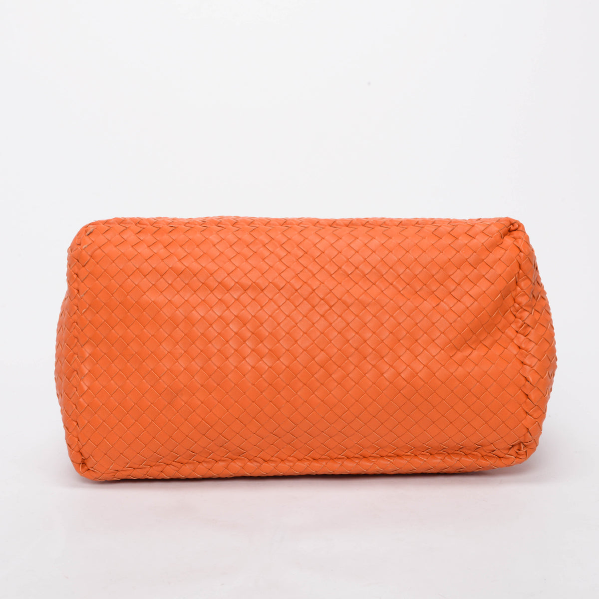 Bottega Veneta Orange Intrecciato Tote