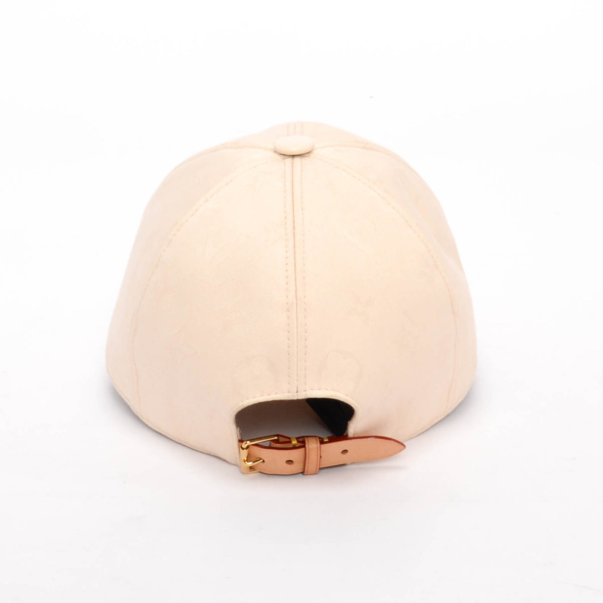Louis Vuitton Cream Monogram Jacquard LV First Cap