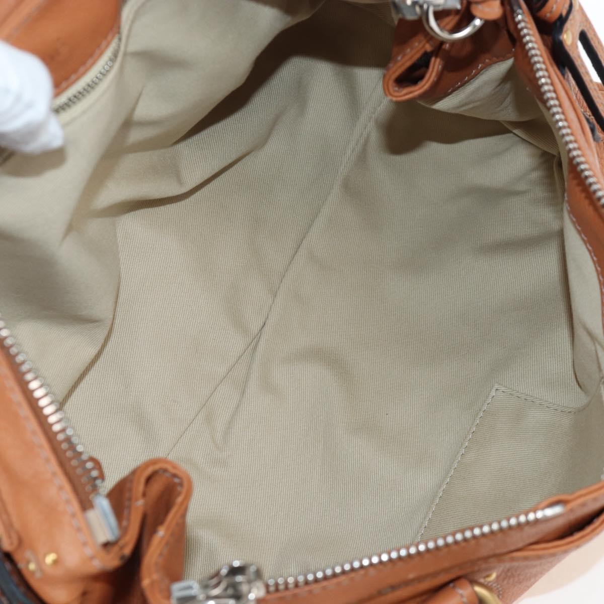 Chloe Cognac Leather Medium Paddington Bag