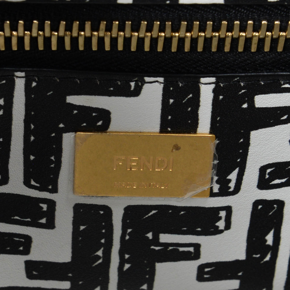 Fendi x Joshua Vides White Calfskin California Sky Peekaboo Bag