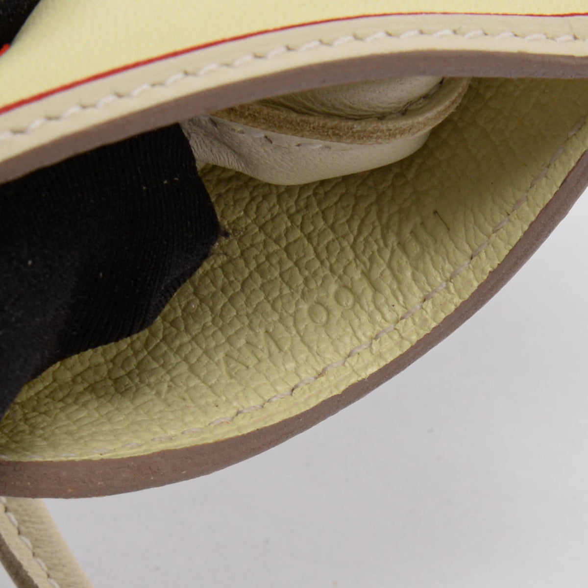 Hermes Craie Milo Lambskin Rodeo Robeo Coeur PM