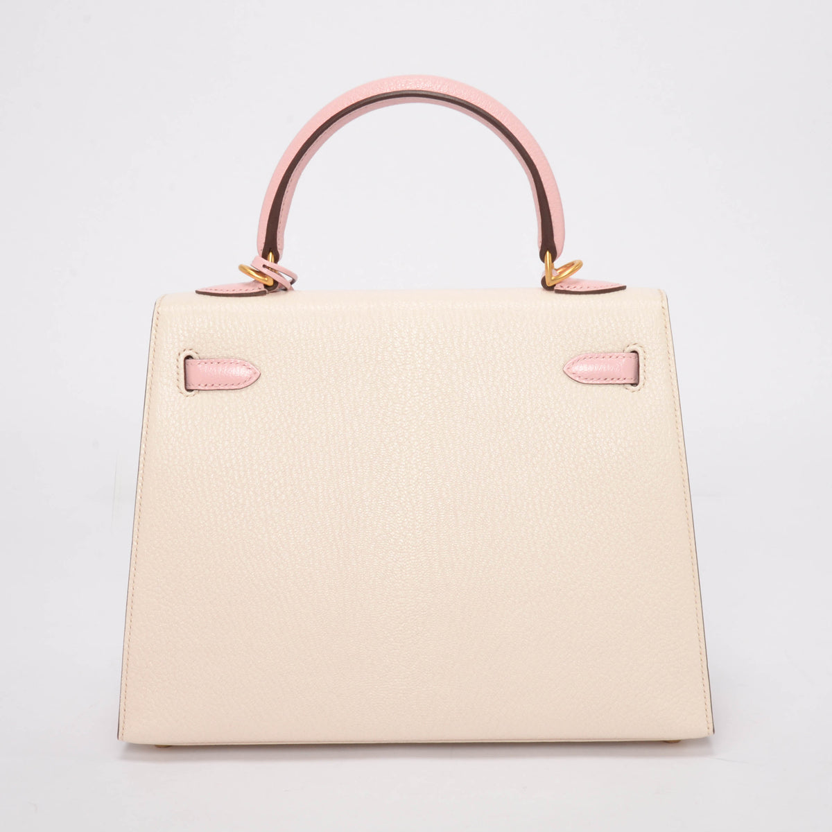 Hermes HSS Craie & Rose Sakura Chevre Mysore Kelly 25