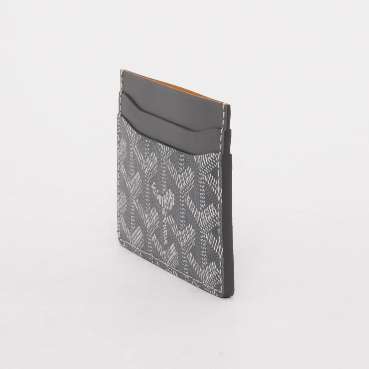 Goyard Grey Goyardine Saint-Sulpice Card Holder