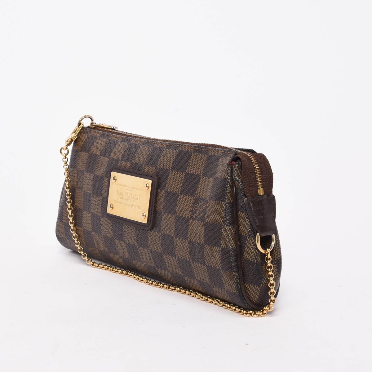 Louis Vuitton Damier Ebene Eva Clutch