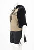 Dior Beige & Black Cashmere Hooded Crop Sweater FR 36 - Blue Spinach