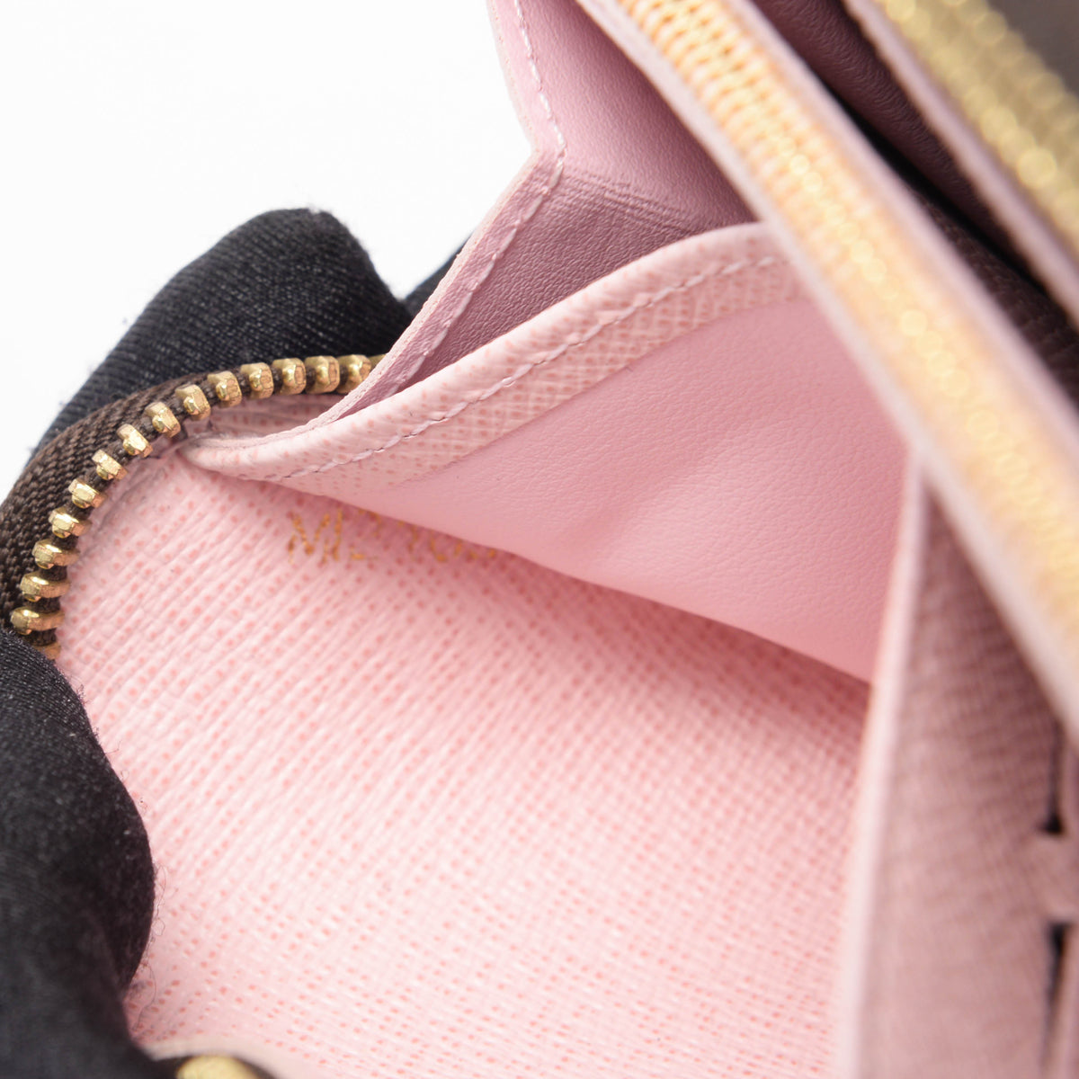 Louis Vuitton Rose Ballerine Monogram Sydney V Zippy Wallet