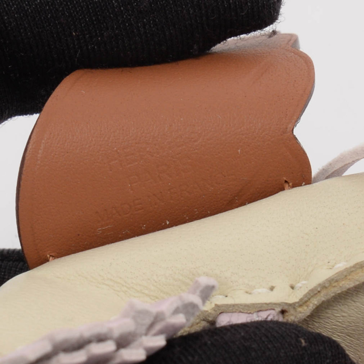 Hermes Craie Milo Lambskin Rodeo Pegase PM