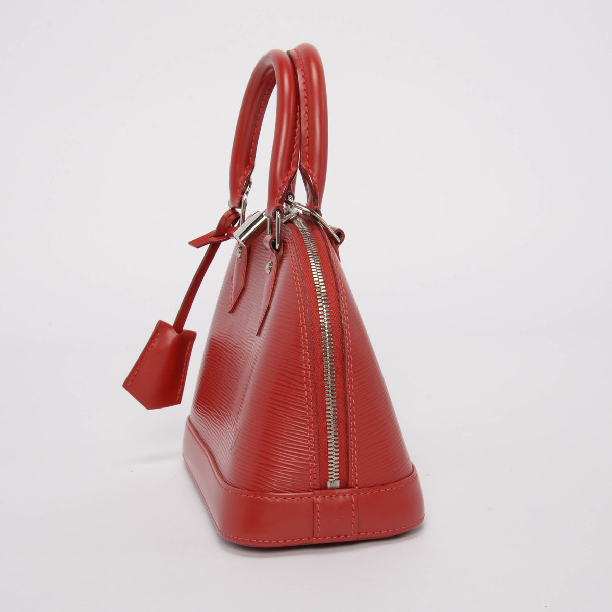 Louis Vuitton Carmine Red Epi Leather Alma BB