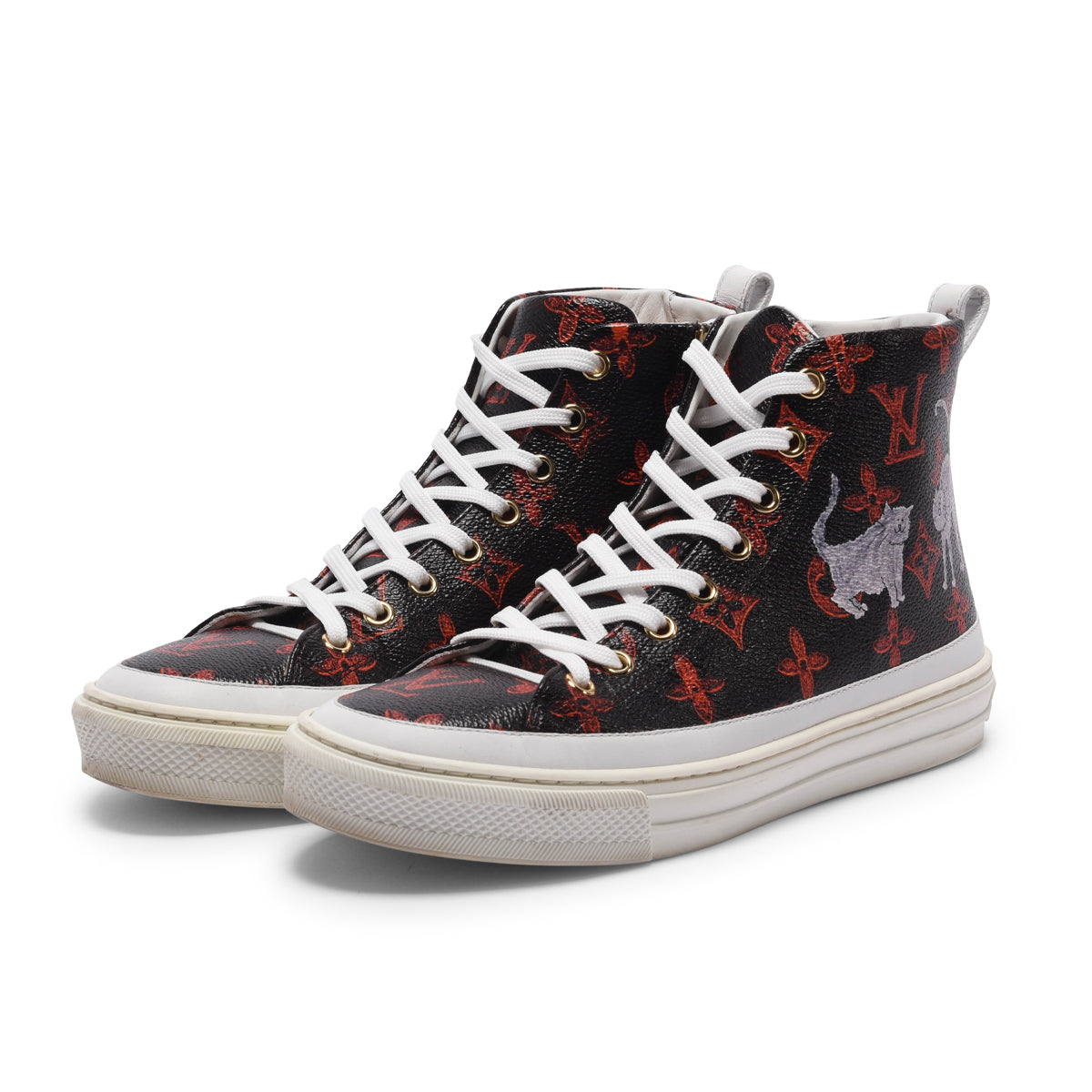 Louis Vuitton Catogram Canvas Stellar Sneakers 36