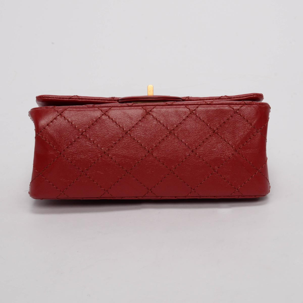 Chanel Red Aged Calfskin Mini Reissue 2.55 Flap Bag