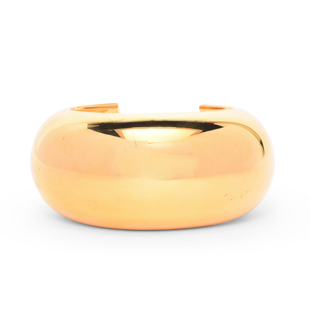 Saint Laurent Brass Chunky Cuff