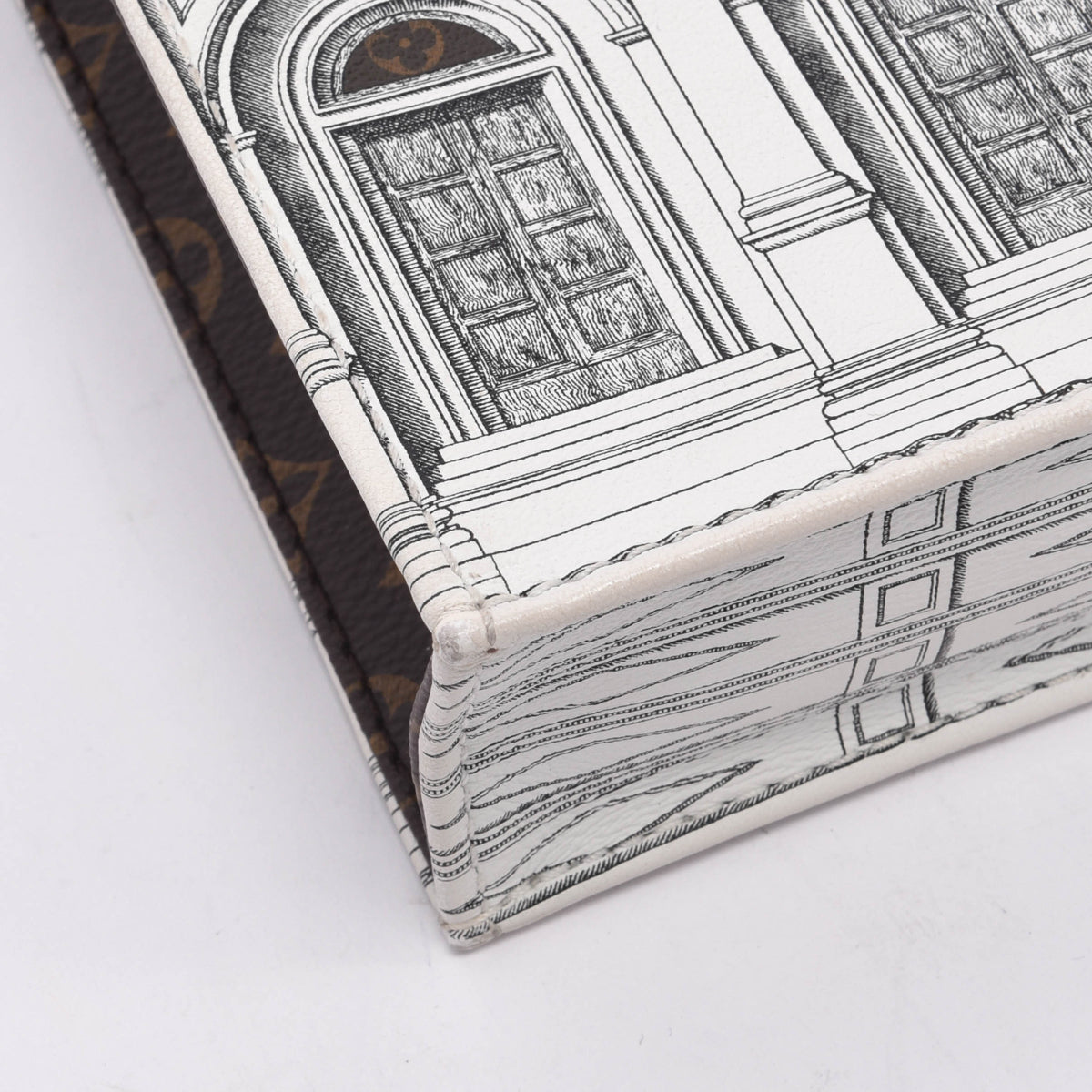 Louis Vuitton x Fornasetti Architettura Petit Sac Plat