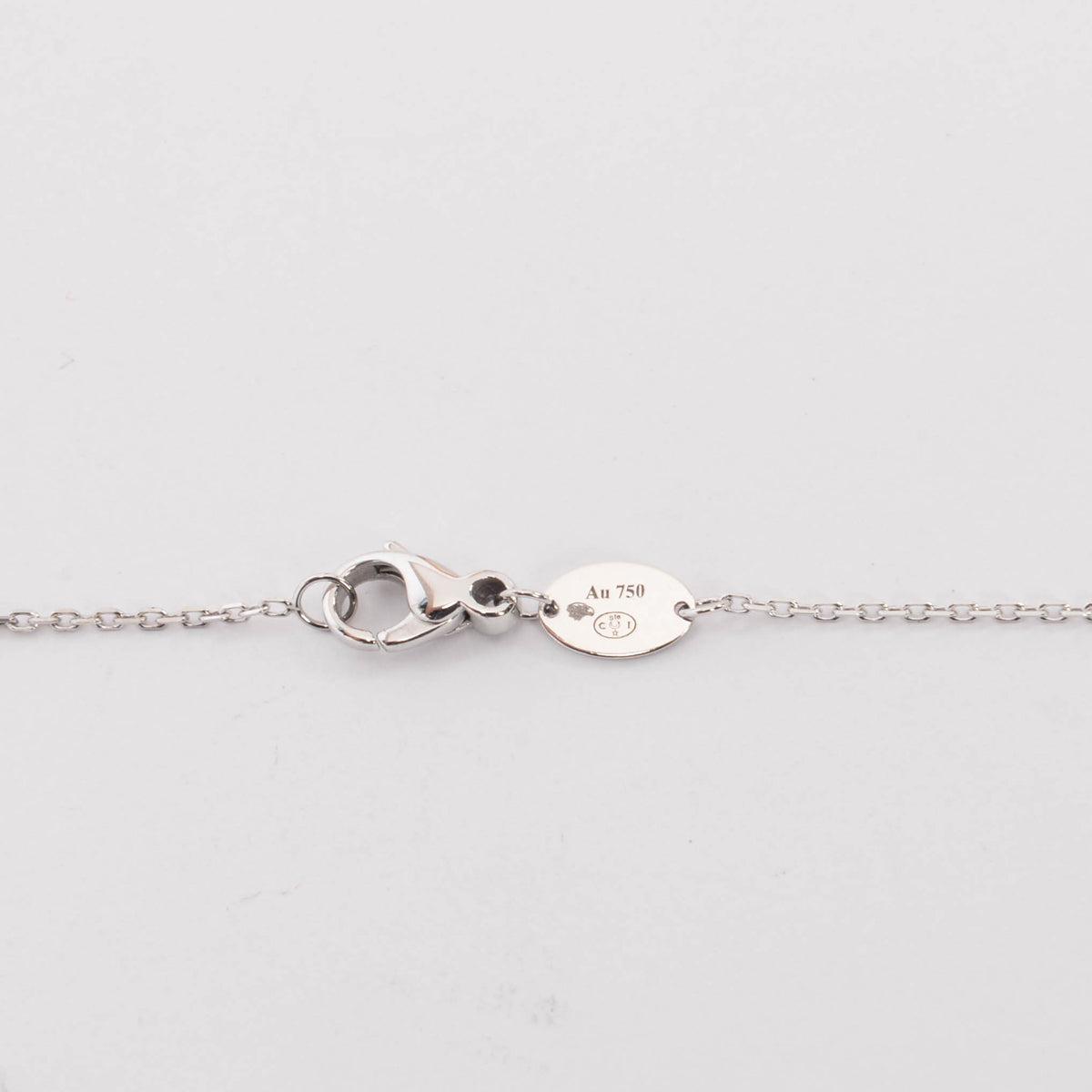 Chaumet White Gold & Diamonds Jeux De Liens Necklace