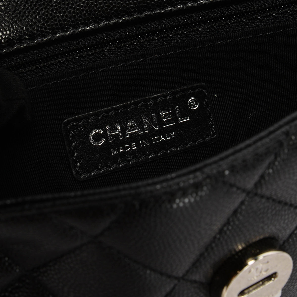 Chanel So Black Caviar My Everything Small Flap Bag