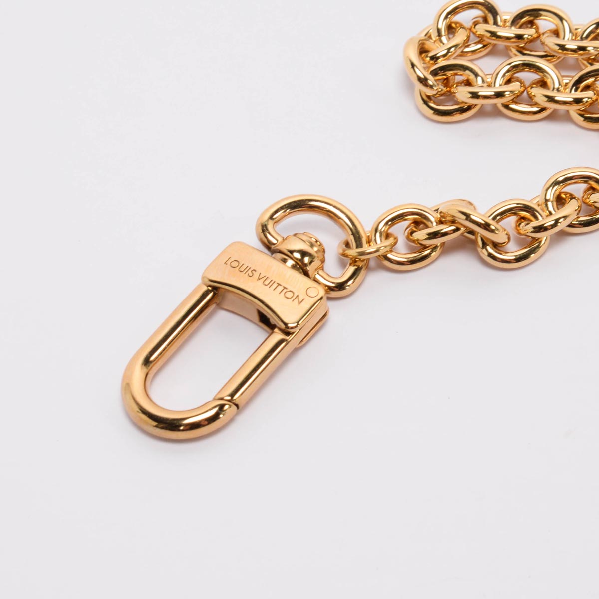 Louis Vuitton x TM Gold Super Flat Bag Chain