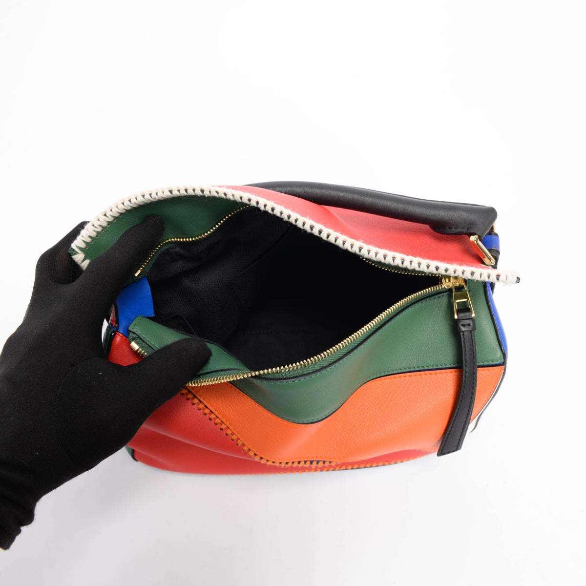 Loewe Multicolour Medium Patchwork Puzzle Bag