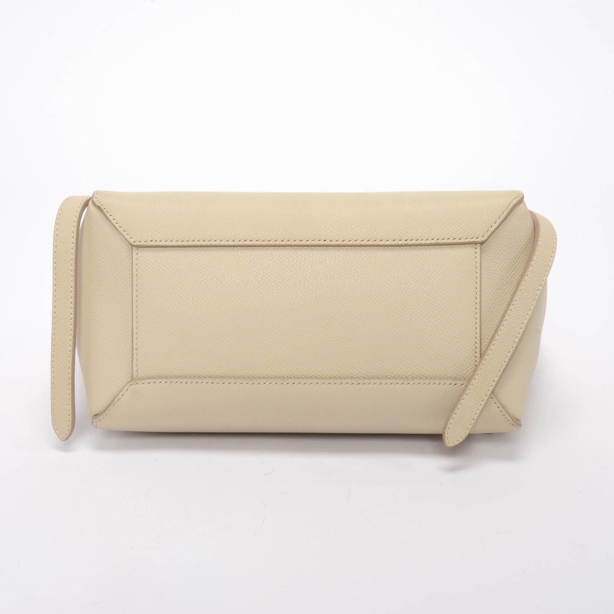 Celine Light Beige Grained Calfskin Micro Belt Bag