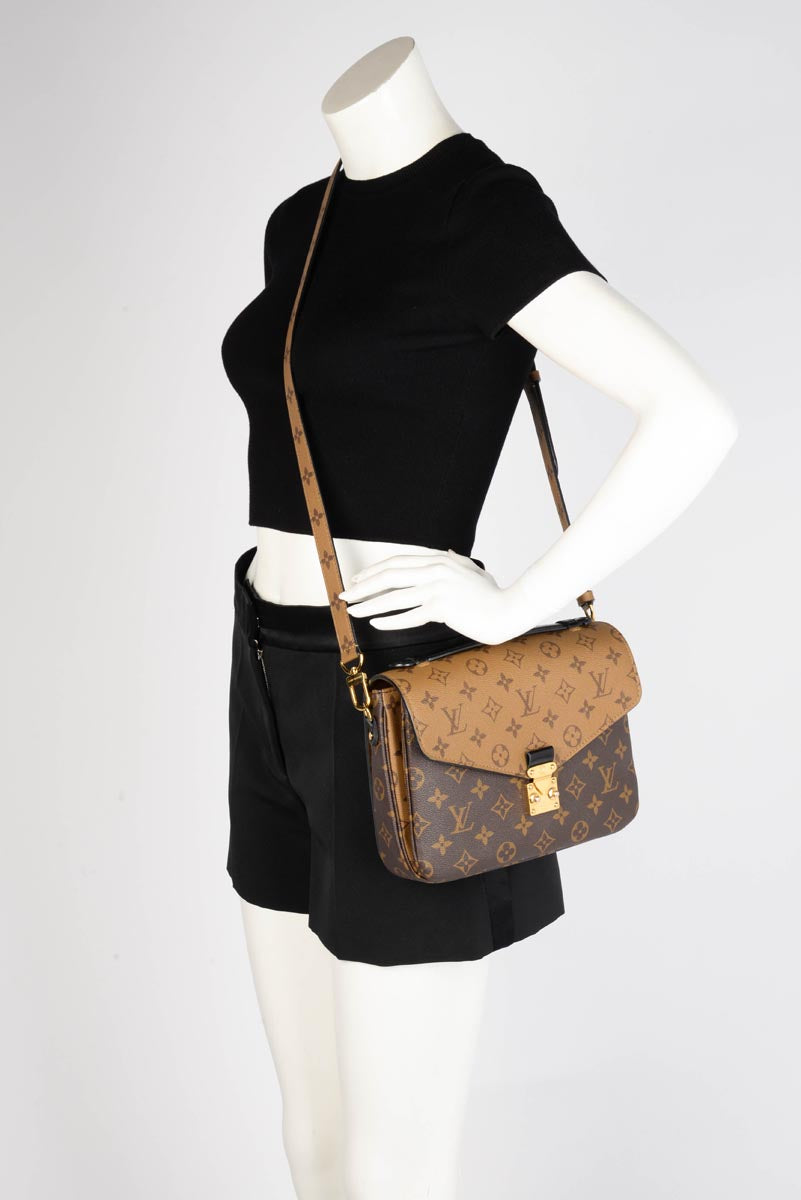 Louis Vuitton Reverse Monogram Pochette Metis