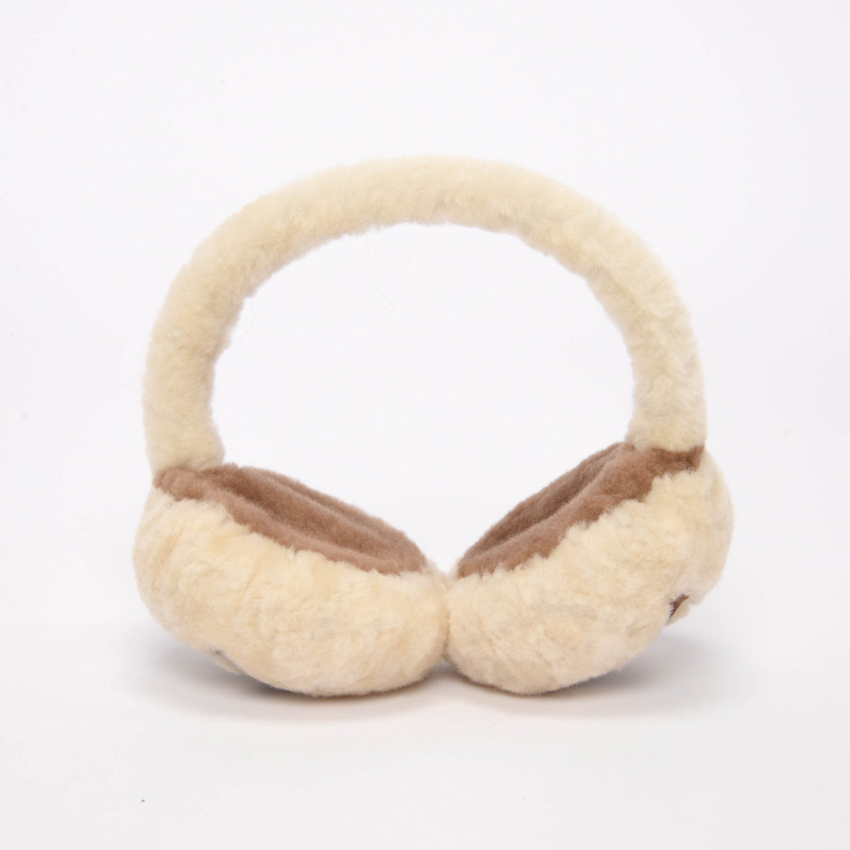 Louis Vuitton White Shearling LV Cloud Earmuffs
