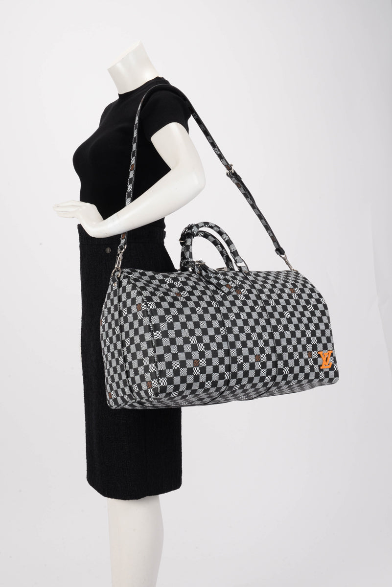 Louis Vuitton Distorted Damier Keepall Bandouliere 50