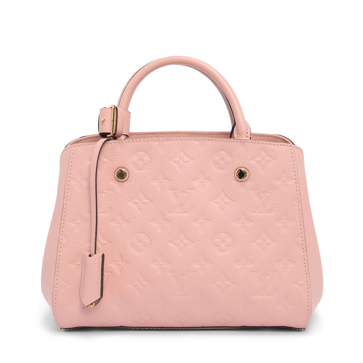 Louis Vuitton Rose Poudre Monogram Empreinte Montaigne BB