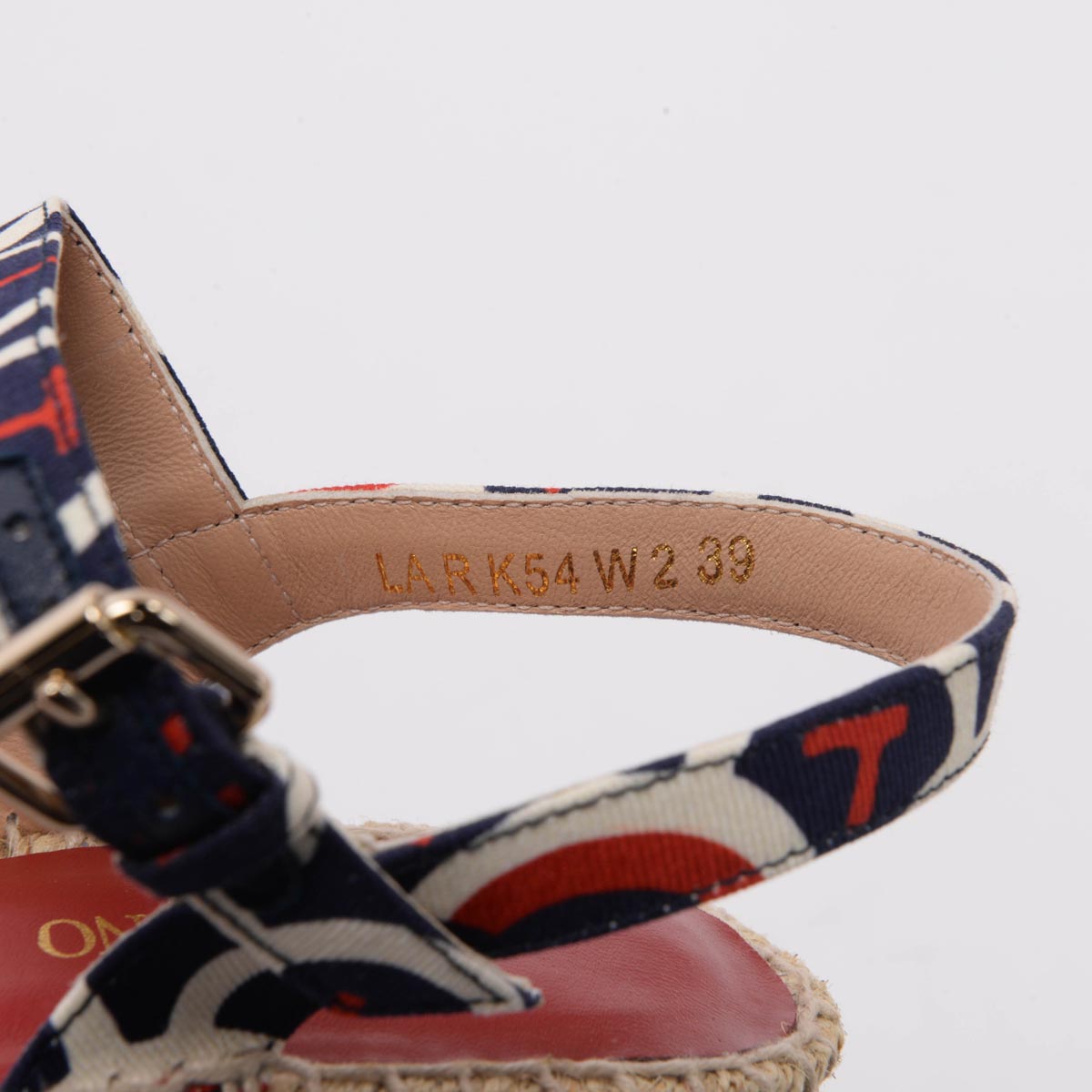 Valentino Multi Colour Twill Bow Espadrille Wedges