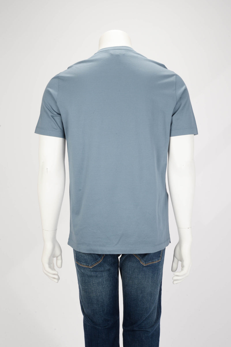 Hermes Cyan Cotton Mors T-Shirt M